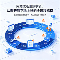西双版纳建站-网站改版注意事项：从调研到平稳上线的全流程指南