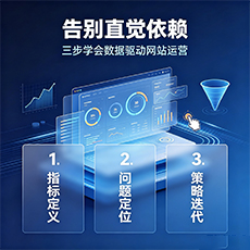 西双版纳建站-告别直觉依赖：三步学会数据驱动网站运营