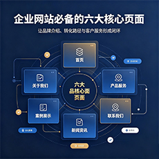 西双版纳建站-企业网站必备的六大核心页面