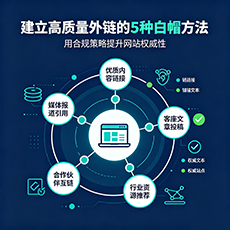 西双版纳建站-建立高质量外链的5种白帽方法